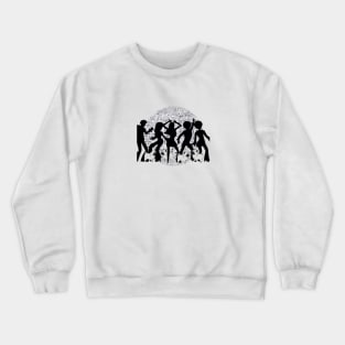 Disco Pugs Crewneck Sweatshirt